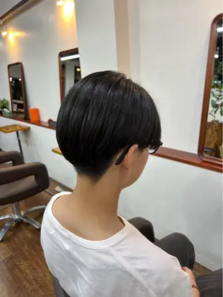 パーマ 西 柚のヘアスタイル