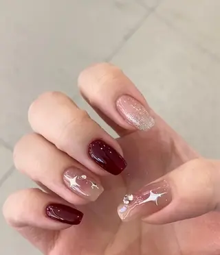 ネイル コネコネイルサロン モデル用のネイルデザイン