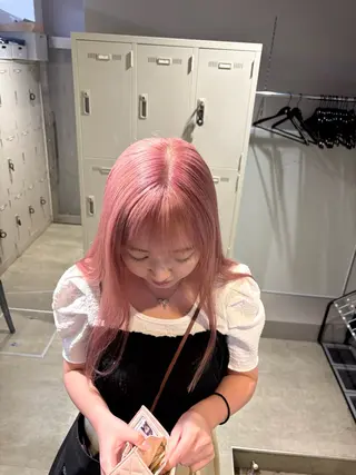 カラー 透明感ベージュ🤎 ナチュラルレイヤーのヘアスタイル