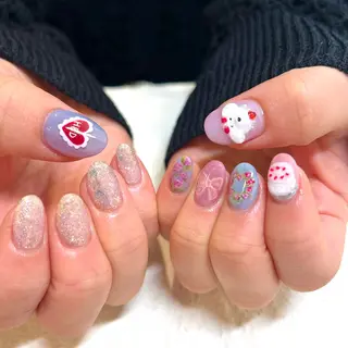 ネイル 新井 ひなののネイルデザイン