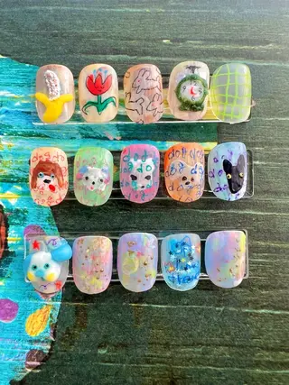 ネイル Total Beauty Salon CURE 津田沼店所属・イエティ .のネイルデザイン