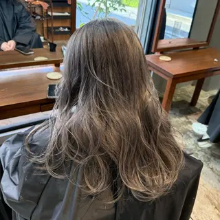ロング カラー 高橋 充輝のヘアスタイル