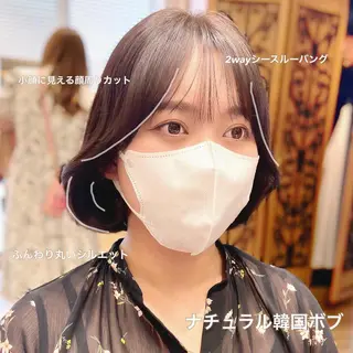 ショート パーマ ヘアアレンジ Surpass所属・🌈小顔似合わせ SHIHO🌈のヘアスタイル