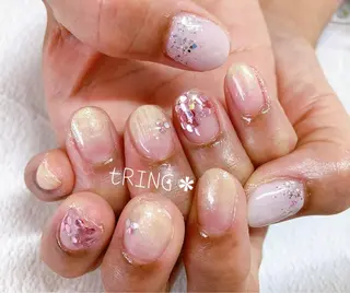 ネイル tRING* しいの木台のネイルデザイン