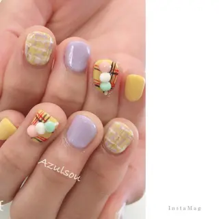 ネイル Azulsou 廣川愛のネイルデザイン