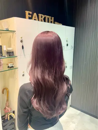 ロング カラー 堀江 優妃のヘアスタイル