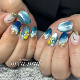 ネイル ホームサロン myu-nailのネイルデザイン