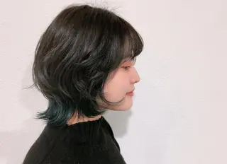 ミディアム カラー パ ルのヘアスタイル