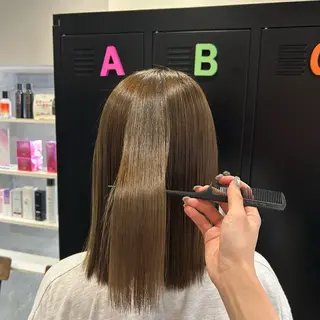 ミディアム 坂 美来乃のヘアスタイル