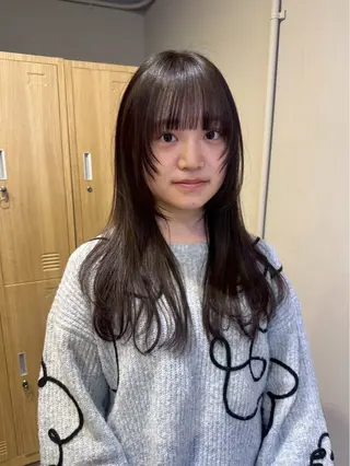 ロング LOREN＋透明感 オリーブhirokoのヘアスタイル