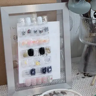 ネイル 🎀 Hiyubi._.nail 🫧所属・🎀フェイ フェイ🫧💗のネイルデザイン