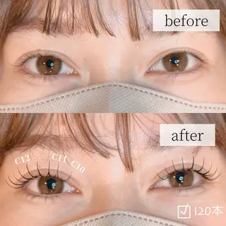 マツエク・マツパ ALTER EYES AKINAのマツエク・マツパデザイン