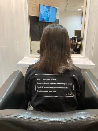 セミロング JUNO HAIR SALON所属・RuCOR. yuriのヘアスタイル