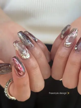 ネイル 𝗿𝗶𝗰𝗼 ˎˊ˗のネイルデザイン