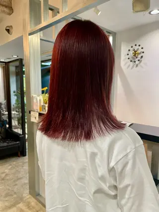 ミディアム yearn所属・naho✂︎bob/ layerのヘアスタイル