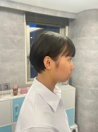 ショート ♡似合わせハイトーン ♡maiのヘアスタイル