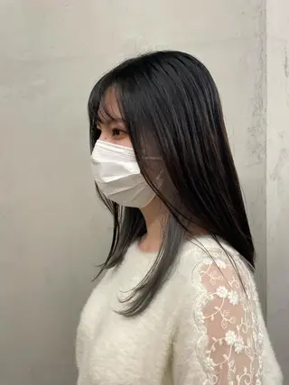 ミディアム カラー 博多ブリーチ /Ririkaのヘアスタイル