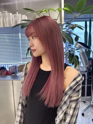 ロング カラー 新宿店長 🦄ブリーチYUGOのヘアスタイル