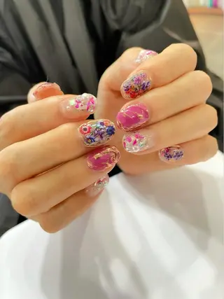 ネイル 木槿所属・吉冨 光恵のネイルデザイン