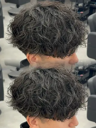 カラー パーマ メンズ 札幌美容室 /光👑のヘアスタイル