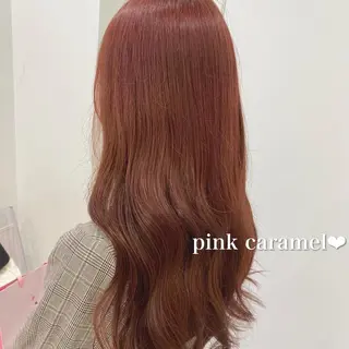 ロング ブリーチなし暖色 💗AKARI💗のヘアスタイル
