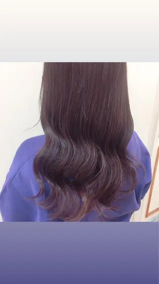ロング 艶カラー/韓国風ヘア 🩵shioneのヘアスタイル