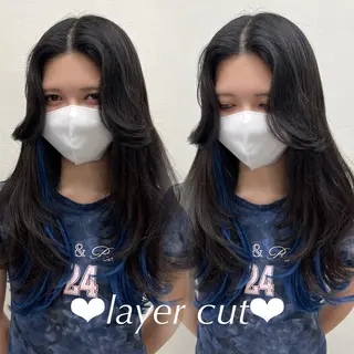 ロング 韓国透明感カラー 🫧SHIHO🫧のヘアスタイル