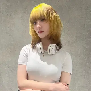 ミディアム AI TOKYO　S所属・mizuki 【韓国レイヤー】のヘアスタイル