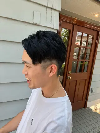 ショート メンズ fulam所属・佐藤悠生/郡山 メンズパーマ.カットのヘアスタイル