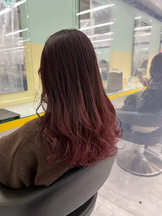 ロング I S所属・🌿透明感カラー‪ 縮毛矯正✨かずきのヘアスタイル