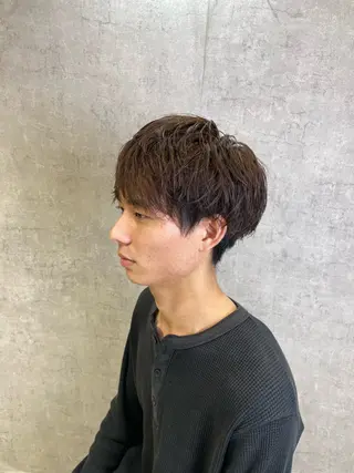 カラー メンズ Ace栄所属・メンズ専門/ メンズパーマ/ゆうとのヘアスタイル