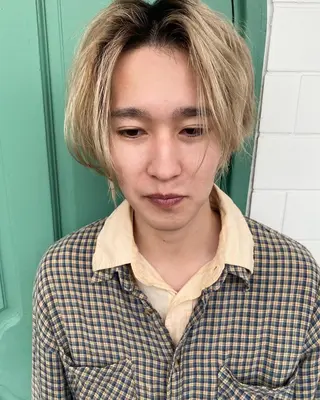 ミディアム メンズ andthebricks所属・剱持 介里のヘアスタイル