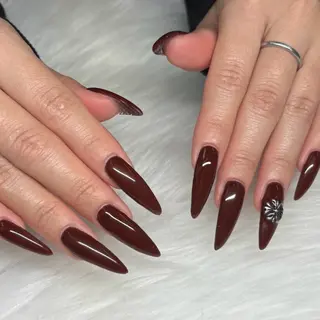 ネイル 中元 月のネイルデザイン