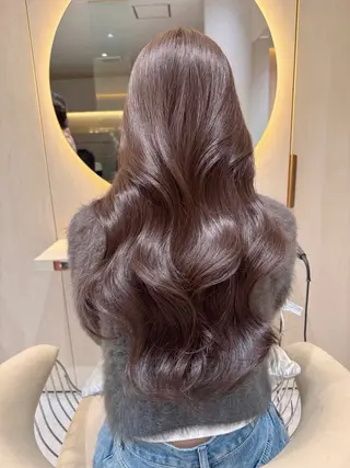 カラー Lond ambre 四条烏丸所属・足立 航輔のヘアスタイル