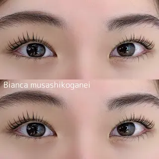 マツエク・マツパ Bianca 武蔵小金井　日暮のマツエク・マツパデザイン