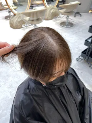 カラー 竹田 真梨子のヘアスタイル