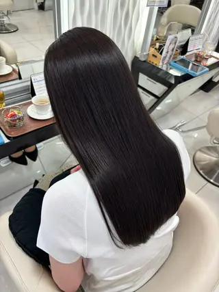 ロング ABE SYOKAのヘアスタイル