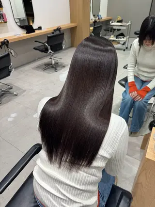 ロング RAF TOKYO 薬院店所属・福岡／艶髪カラー/ 髪質改善/SAEのヘアスタイル