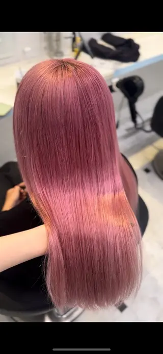 ロング カラー ♥️暖色モテカラ ー♥️由夏のヘアスタイル