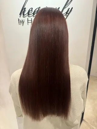 ロング 渋谷/切りっぱなし レイヤー/ブリーチのヘアスタイル