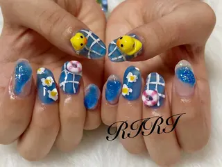ネイル riri オーナーのネイルデザイン