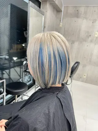 ショート カラー パーマ ヘアアレンジ メンズ キッズ レイヤーの魔術師 𓍼takumi𓍼のヘアスタイル