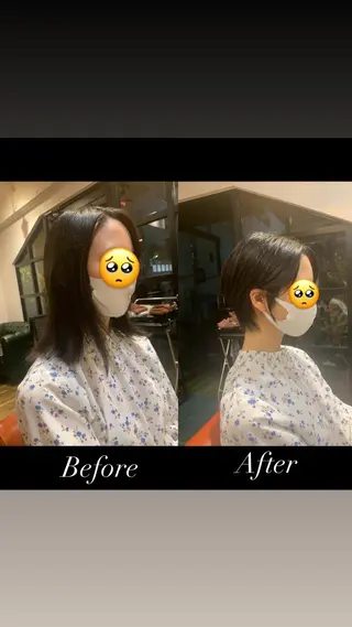 ショート et Douce所属・艶髪／髪質改善／ カワモトヒロトのヘアスタイル