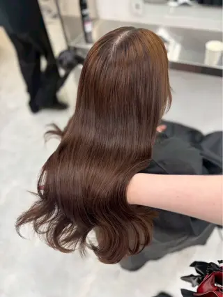 ロング カラー 上品モテヘア🩶 karen🩶のヘアスタイル