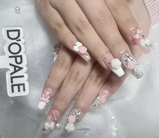 ネイル 長さ出し専門店 上野店サロンのネイルデザイン