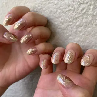 カラー ネイル scre as Etelのネイルデザイン