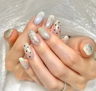 ネイル 夏 目のネイルデザイン