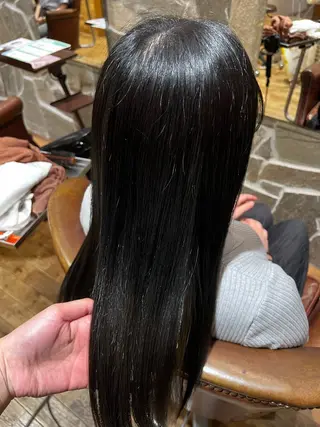 ロング ふくむら ゆうかのヘアスタイル