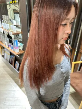 ロング ブリーチ/艶カラー カノ🌼のヘアスタイル