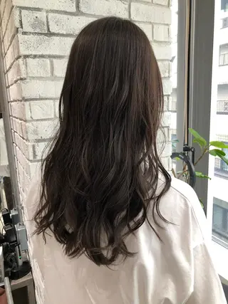 セミロング カラー 🌈外国風ハイライト こうたろうのヘアスタイル